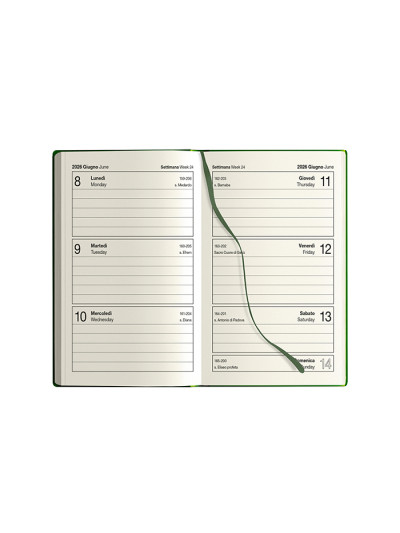 Agenda settimanale pb546