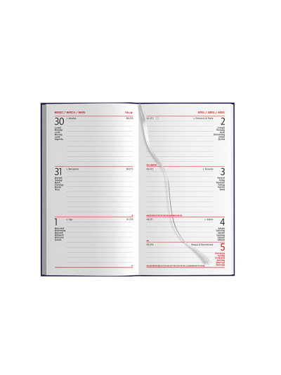Agenda settimanale pb550