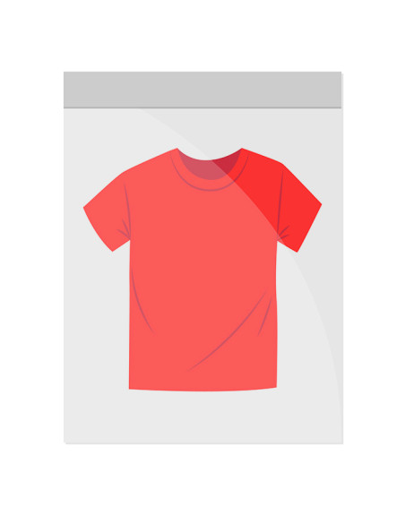 Busta trasp per t-shirts pm000