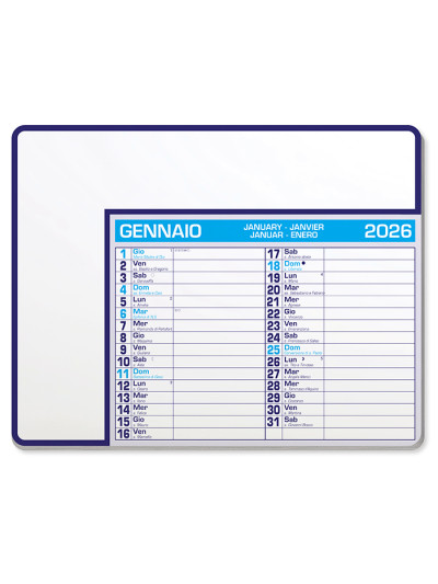 Calendar pad edge pa782