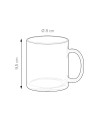 Glass color mug pc365