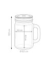 Jar glass pc478
