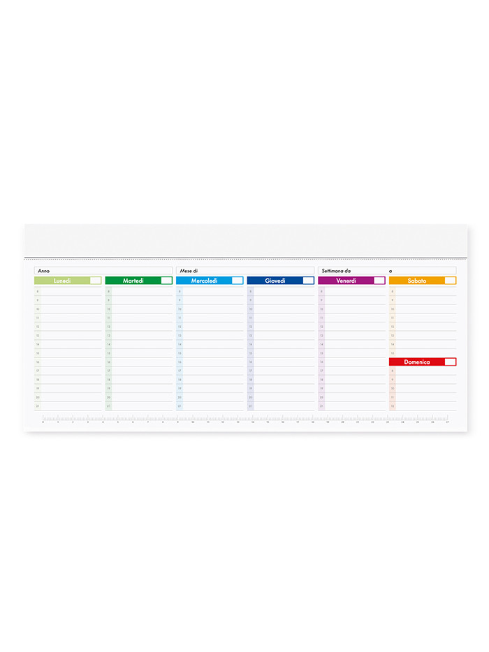 Slim planning multicolor pa807
