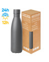 Steel mat bottle 500 flat pc416