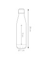 Steel mat bottle 500 pc414