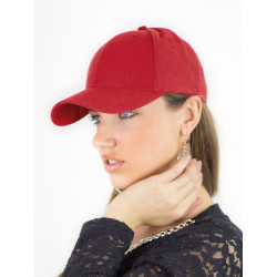 Cappello visiera curva 6 pannelli
