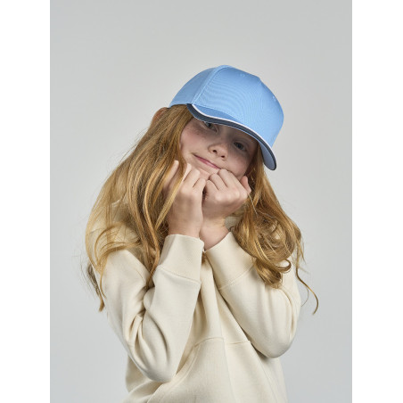 Cappello bambino visiera curva 5 pannelli