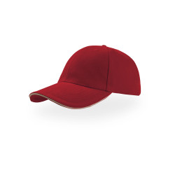 Cappello visiera curva 6 pannelli