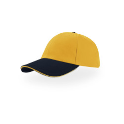 Cappello visiera curva 6 pannelli