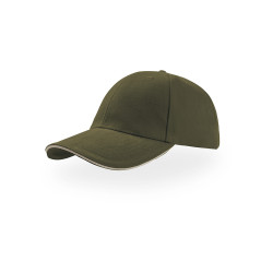 Cappello visiera curva 6 pannelli