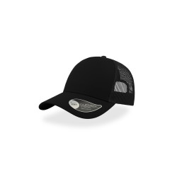 Cappello visiera curva 5 pannelli mesh posteriore
