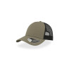 Cappello visiera curva 5 pannelli mesh posteriore
