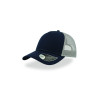 Cappello visiera curva 5 pannelli mesh posteriore