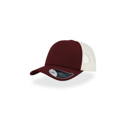 Cappello visiera mid 5 pannelli mesh posteriore