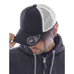 Cappello visiera mid 5 pannelli mesh posteriore