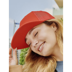 Cappello visiera piatta 6 pannelli