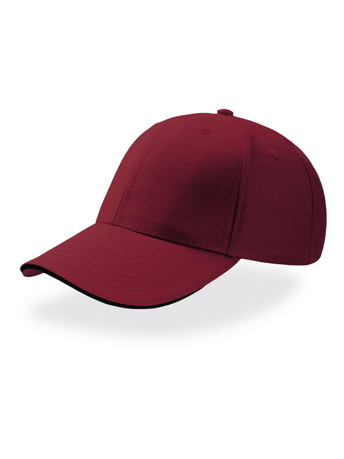 Cappello visiera curva 6 pannelli