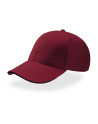 Cappello visiera curva 6 pannelli