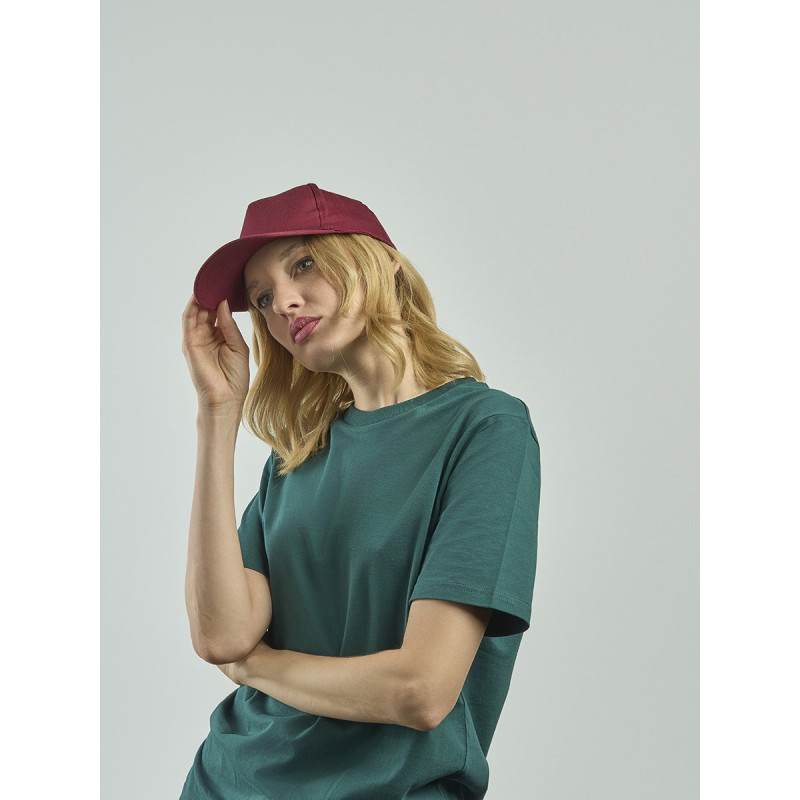 Cappello visiera curva 5 pannelli