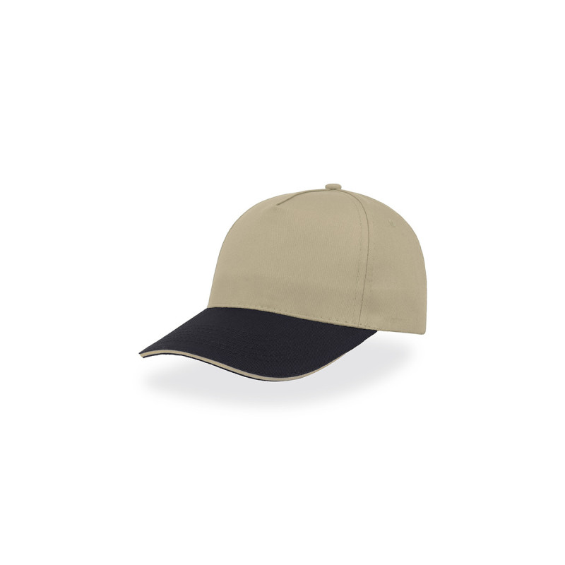 Cappello visiera curva 5 pannelli