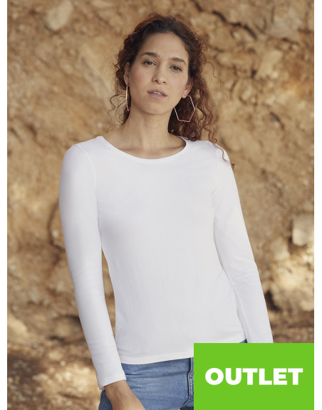 Lady-fit valueweight t-shirt long sleeve