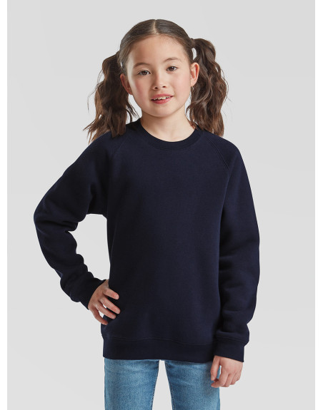 Kids 70/30 premium raglan sweat