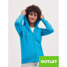 Felpa donna cappuccio e zip leggera lightweight