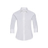 Camicia donna manica 3/4 stretch