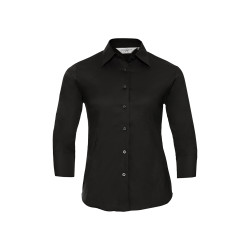 Camicia donna manica 3/4 stretch