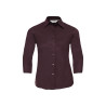 Camicia donna manica 3/4 stretch