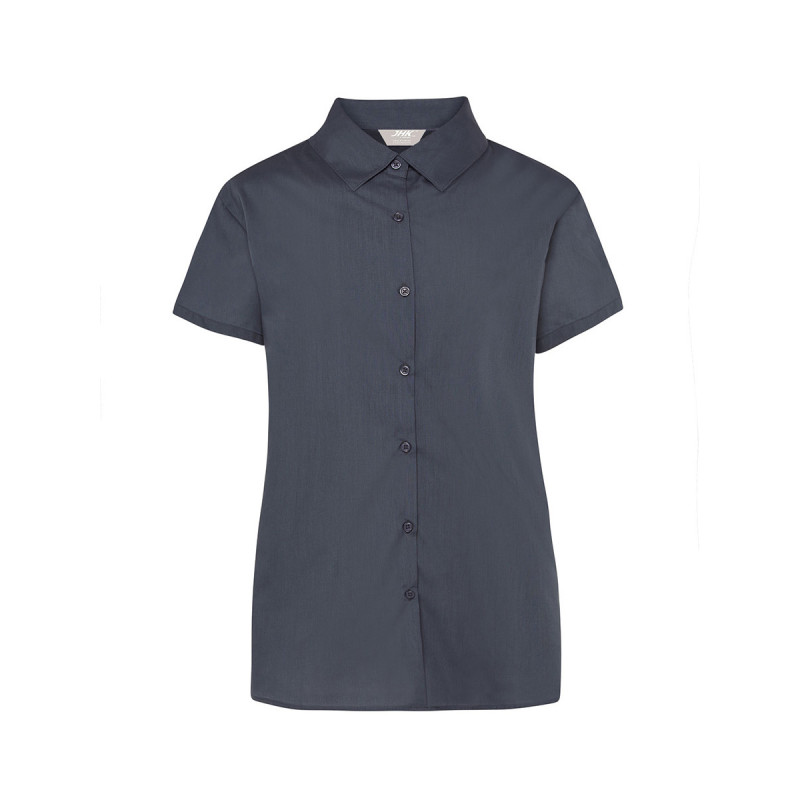 Camicia donna manica corta popeline