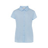 Camicia donna manica corta popeline