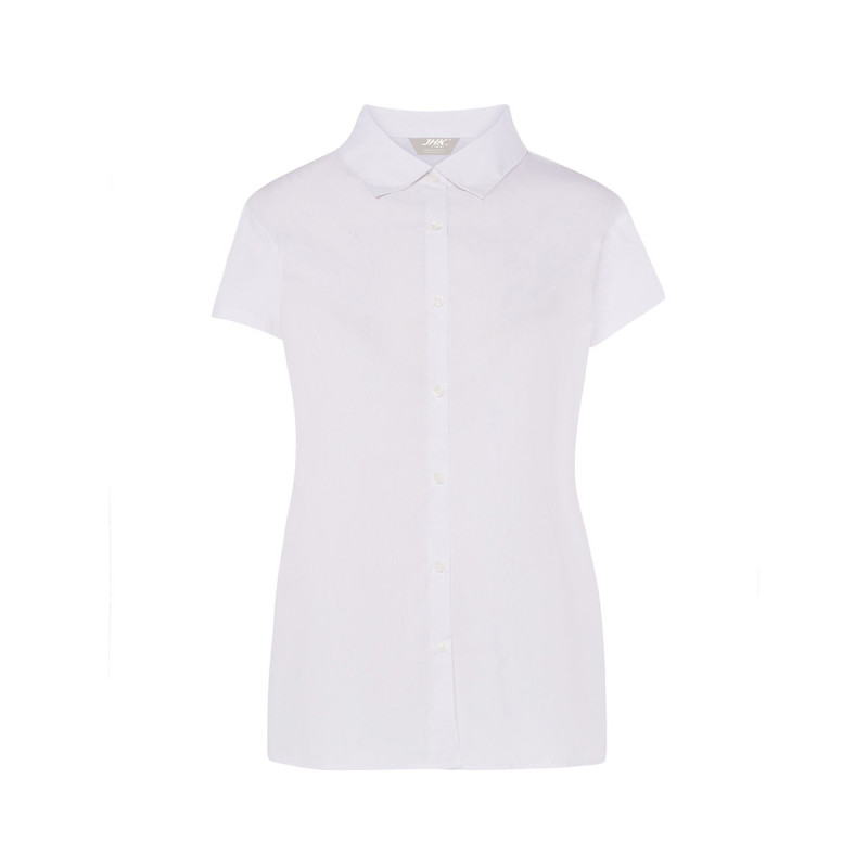 Camicia donna manica corta popeline