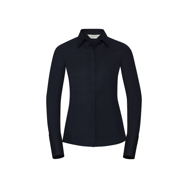 Camicia donna manica lunga stretch