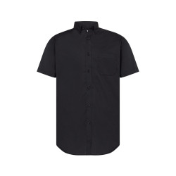 Camicia uomo manica corta popeline