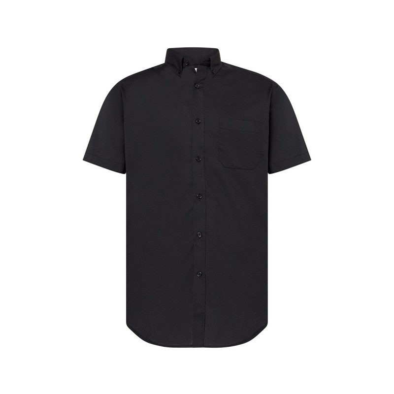 Camicia uomo manica corta popeline