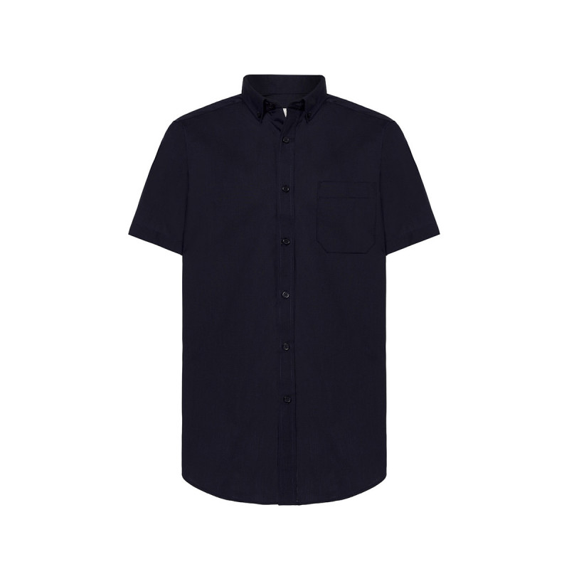 Camicia uomo manica corta popeline