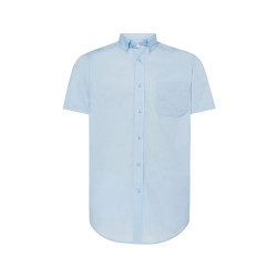 Camicia uomo manica corta popeline