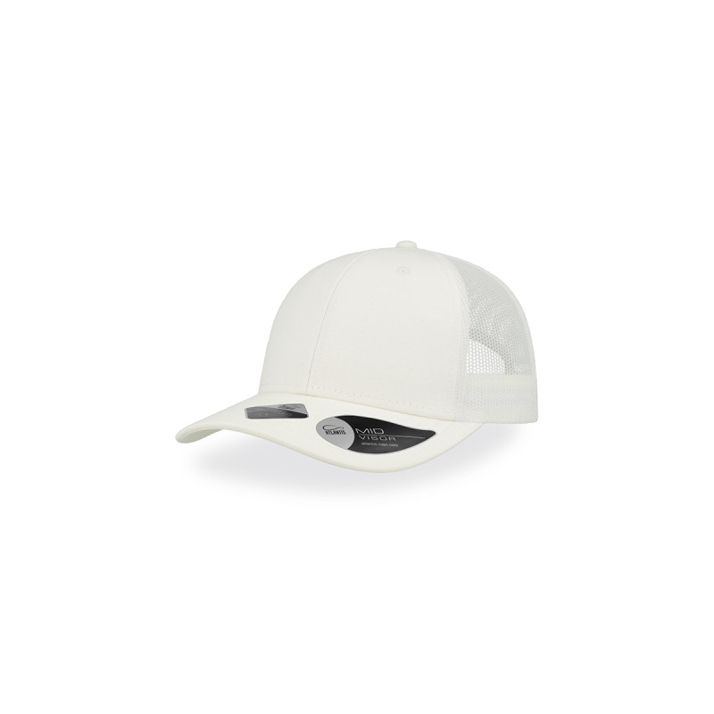 Cappello visiera mid 6 pannelli mesh posteriore