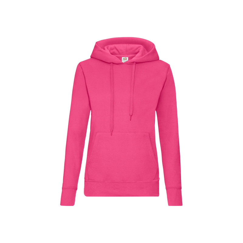 Felpa donna cappuccio classic