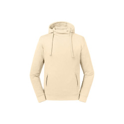 Felpa unisex cappuccio organic pure