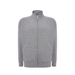 Felpa unisex zip intera premium