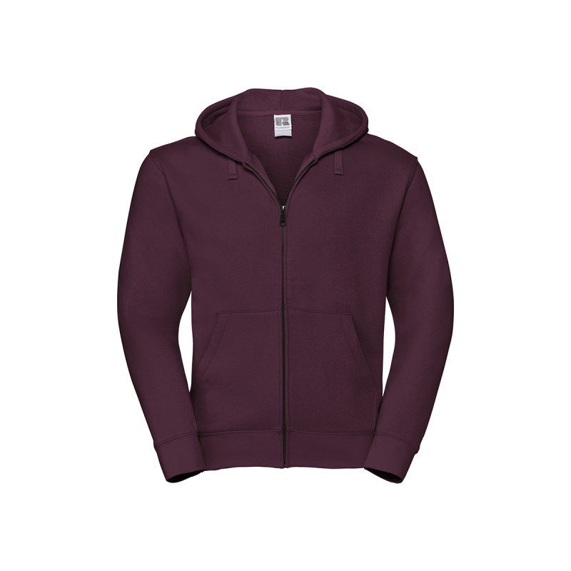 Felpa uomo cappuccio e zip authentic