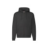 Felpa uomo cappuccio e zip premium