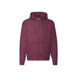 Felpa uomo cappuccio e zip premium