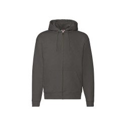 Felpa uomo cappuccio e zip premium