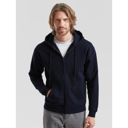Felpa uomo cappuccio e zip premium