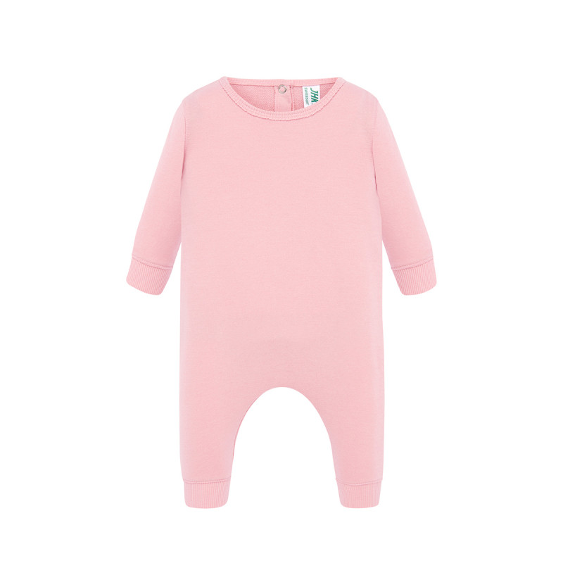 Pagliaccetto baby manica lunga felpa leggera french terry