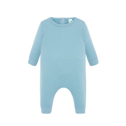 Pagliaccetto baby manica lunga felpa leggera french terry