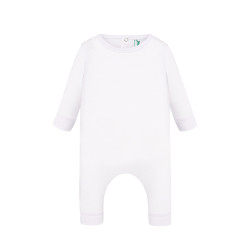 Pagliaccetto baby manica lunga felpa leggera french terry